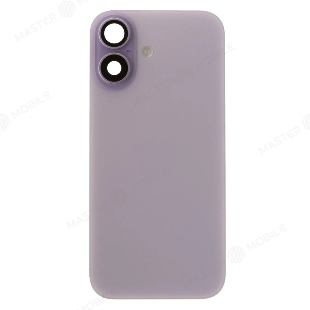 Задняя крышка для Apple iPhone 17 (SIM + eSIM) / iPhone 17 (eSIM) (фиолетовый) (в сборе) (ORIG100) (Снятый) (возможен дефект ЛКП) фото №1