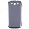 Задняя крышка для Samsung i9300 Galaxy S3 (черный) фото №1
