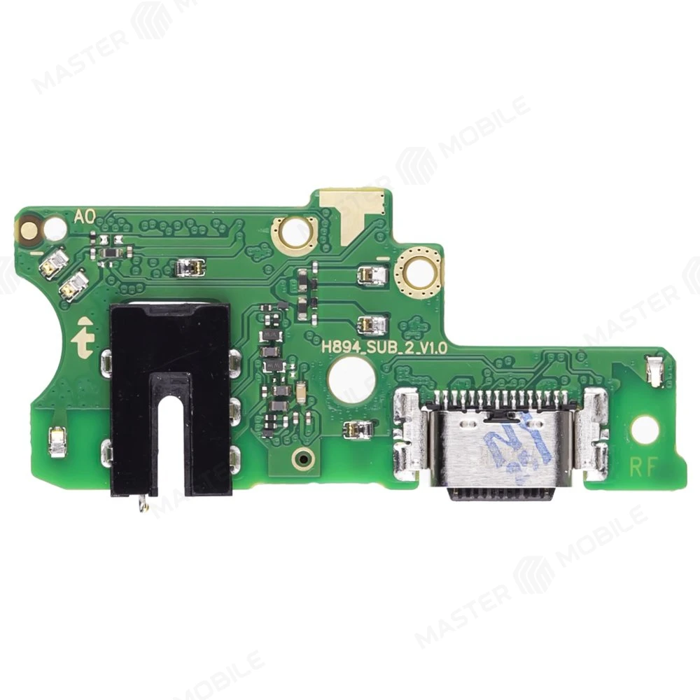 Нижняя плата для Tecno Camon 20 (CK6n) с комп. + разъем зарядки + микрофон (ORIG100)  фото №2