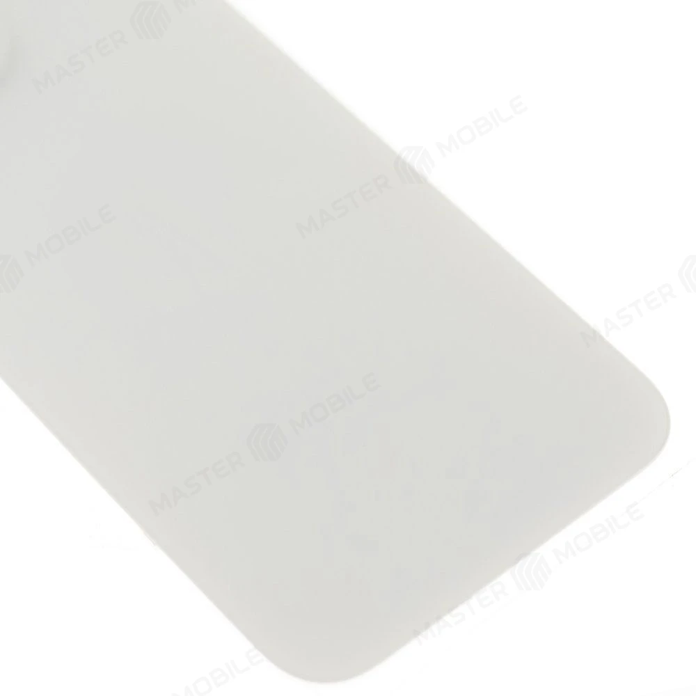 Задняя крышка для Apple iPhone 15 Pro Max (белый) (в сборе со стеклом камеры и шлейфом) (Premium)  фото №4