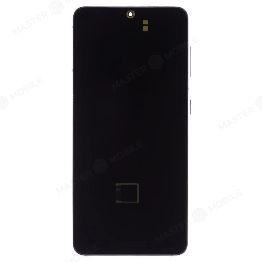 Дисплей для Samsung G991 Galaxy S21 + тачскрин (серебристый) (в рамке) (OLED) (Full Size) фото №1