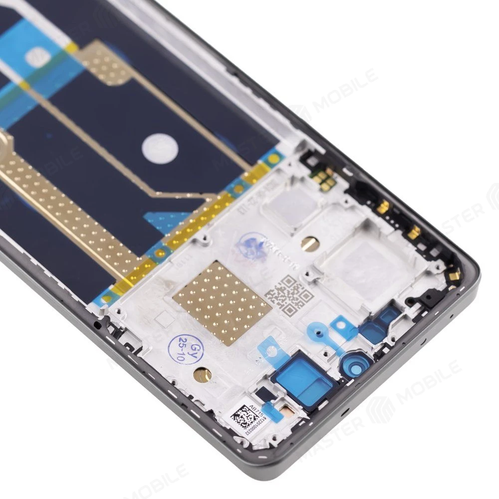 Дисплей для Realme GT 6 (RMX3851) + тачскрин (зеленый) (в рамке) (ORIG100) (SP) фото №3