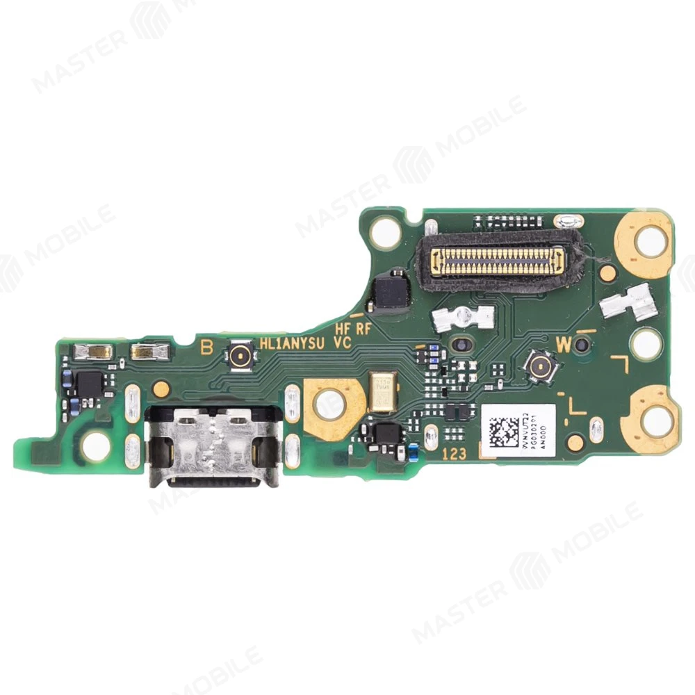 Нижняя плата для Huawei Honor X9 (ANY-LX1) с комп. + разъем зарядки + микрофон + разъем SIM (ORIG100)  фото №1