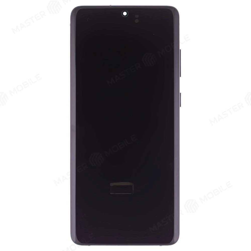 Дисплей для Samsung G985 Galaxy S20+ / G986 Galaxy S20+ 5G + тачскрин (серый) (в рамке) (OLED) (Full Size) фото №1