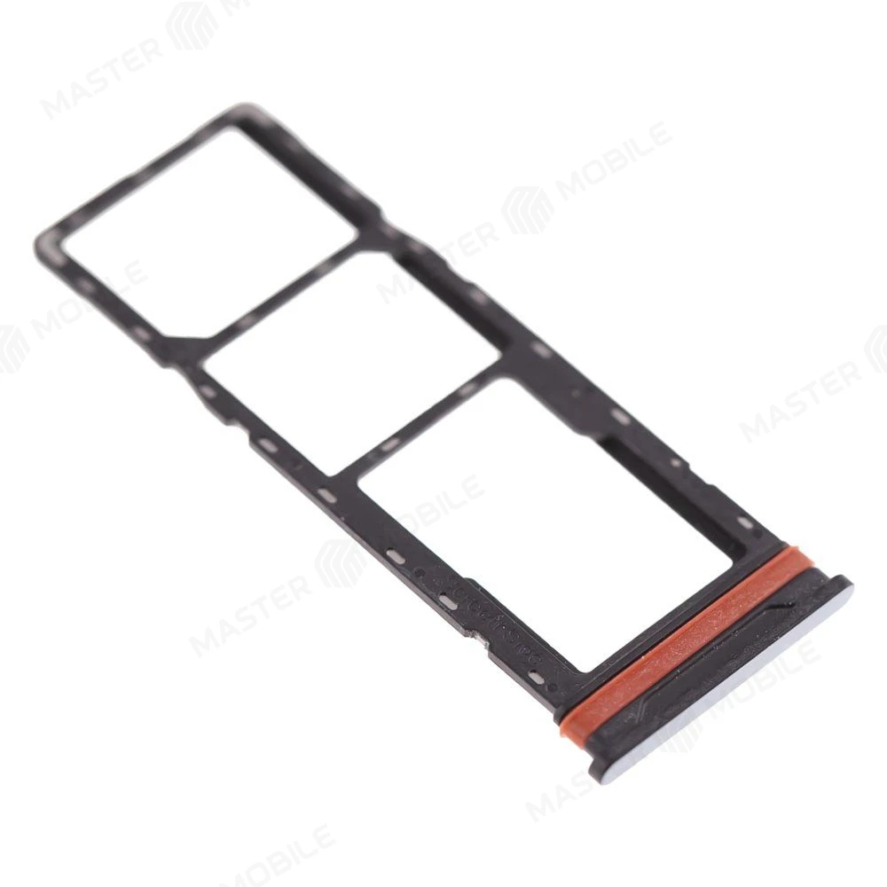 Держатель сим-карты для Tecno Pova 6 Neo 4G (LI6) (серебристый) фото №3