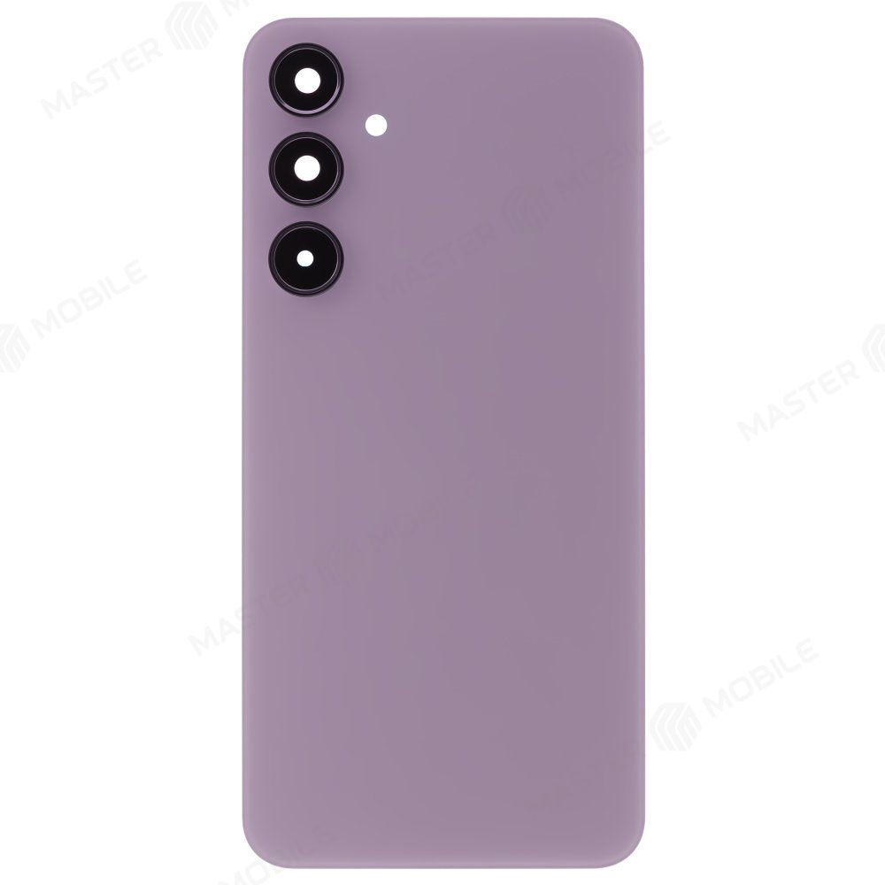 Задняя крышка для Samsung A556 Galaxy A55 5G (фиолетовый) (в сборе со стеклом камеры)