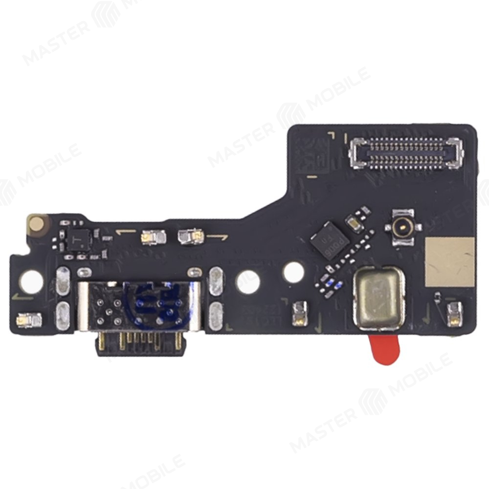 Нижняя плата для Xiaomi Poco M6 4G (2404АРC5FG) с комп. + разъем зарядки + микрофон (ORIG100)