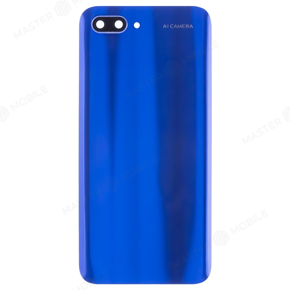 Задняя крышка для Huawei Honor 10 (COL-L29) (синий) (в сборе со стеклом камеры)