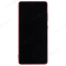 Дисплей для Samsung G780 Galaxy S20 FE + тачскрин (красный) (в рамке) (ORIG100) фото №1