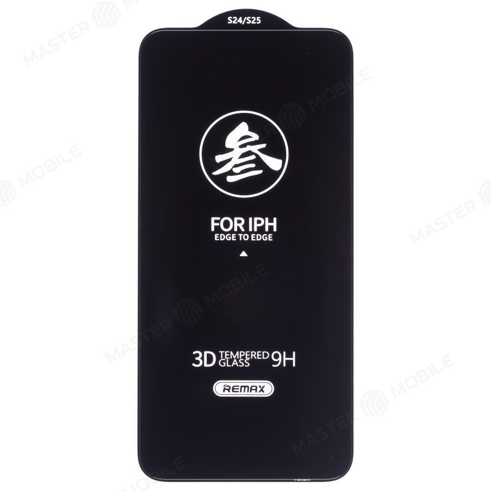 Защитное стекло Remax Medicine Glass GL-27 для Samsung S921 Galaxy S24 / S931 Galaxy S25 (черный)
