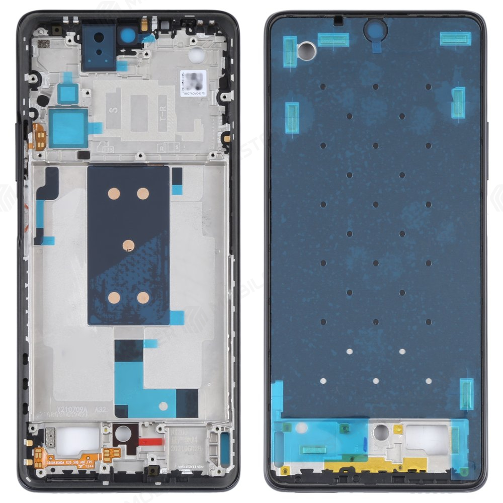 Рамка дисплея для Xiaomi 11T (21081111RG) / 11T Pro (2107113SG) (серый)
