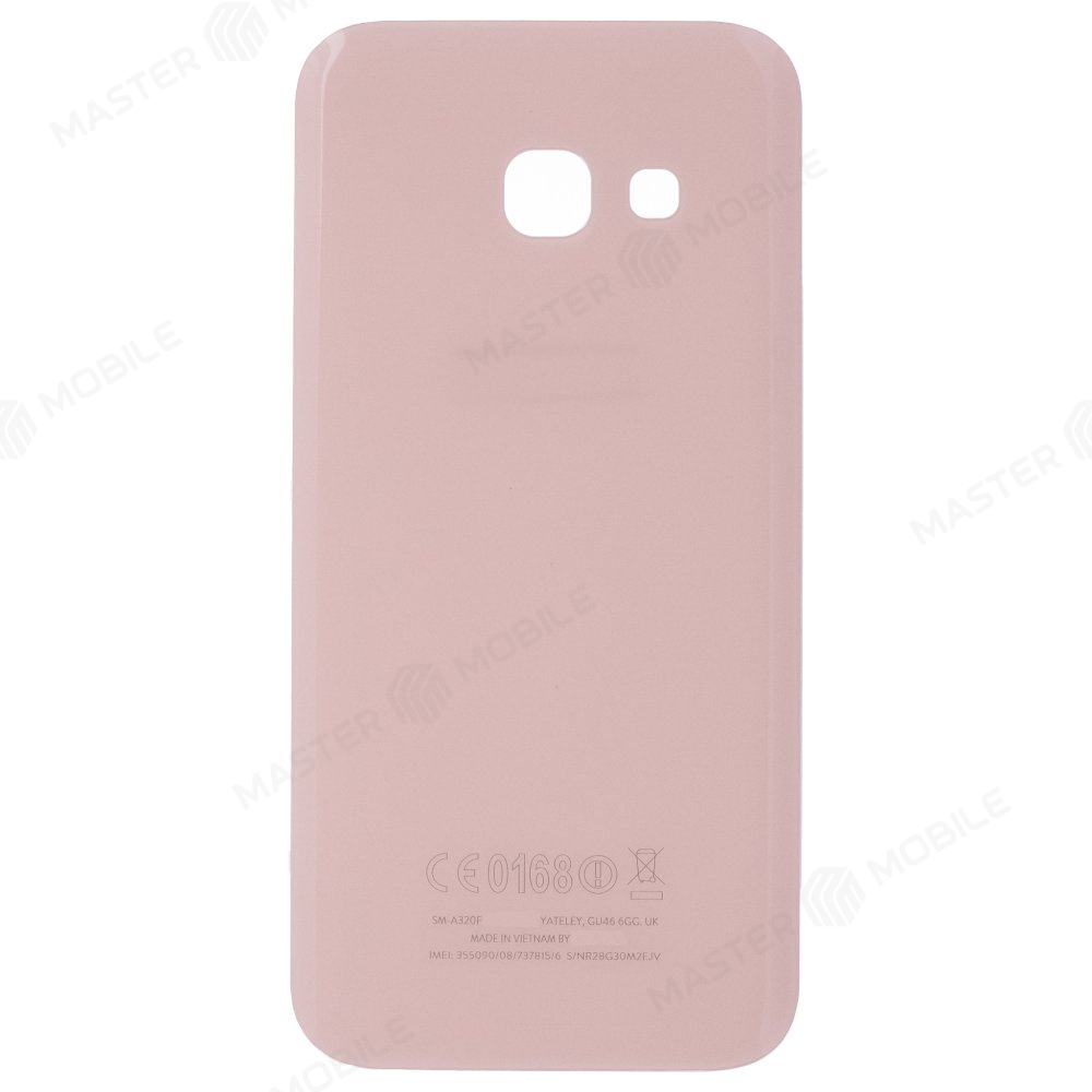 Задняя крышка для Samsung A320 Galaxy A3 (2017) (розовый)