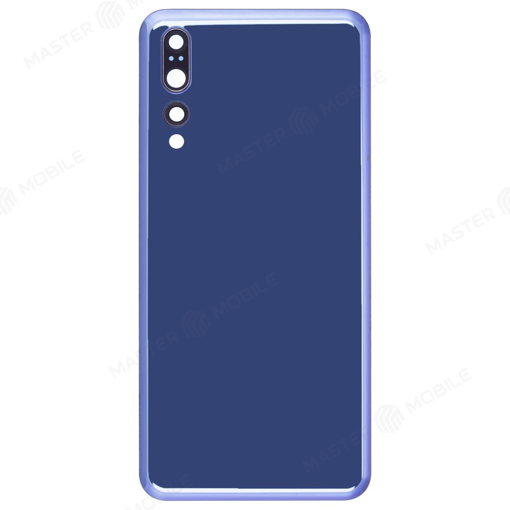 Задняя крышка для Huawei P20 Pro (CLT-L29) (синий) (в сборе со стеклом камеры)