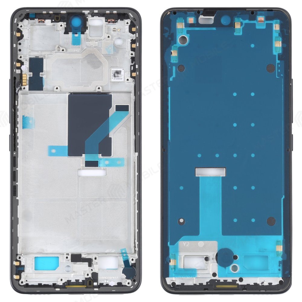 Рамка дисплея для Xiaomi 12 Lite (2203129G) (черный)
