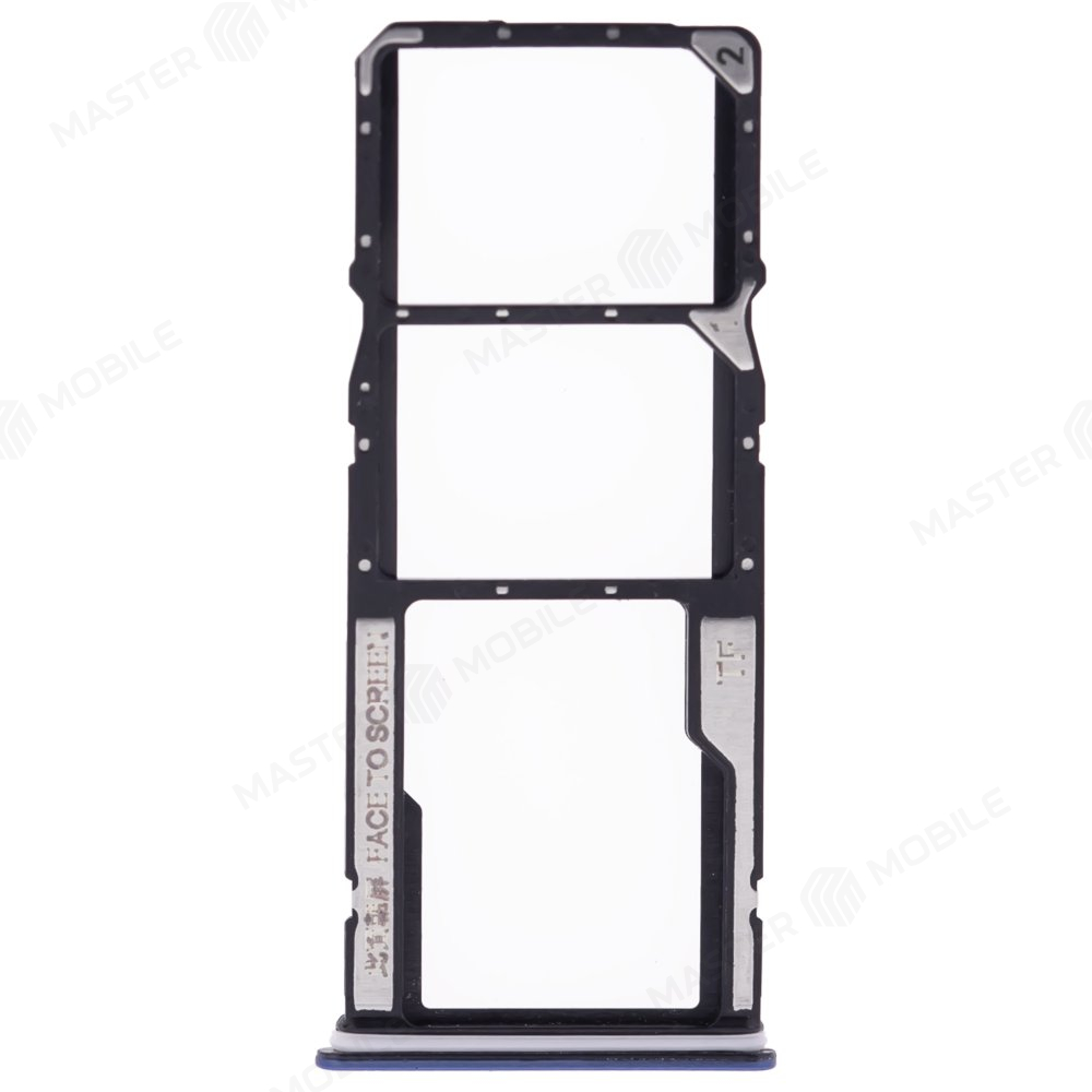 Держатель сим-карты для Xiaomi Redmi Note 11 4G (2201117TY/G) / Redmi Note 11S 4G (2201117SY/G) (синий)