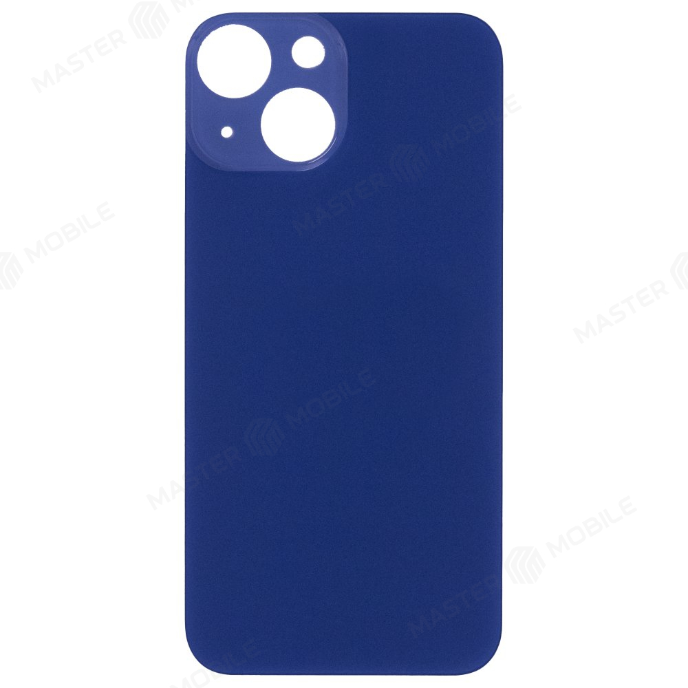 Задняя крышка для Apple iPhone 13 mini (синий) (с широким отверстием) (Premium)