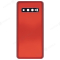 Задняя крышка для Samsung G973 Galaxy S10 (красный) (в сборе со стеклом камеры) фото №1