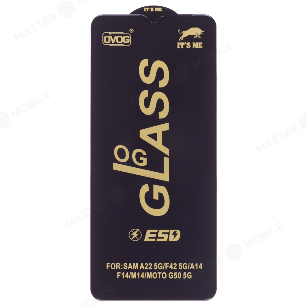 Защитное стекло OG Glass для Samsung A145 Galaxy A14 4G (черный)