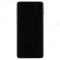 Дисплей для Samsung G973 Galaxy S10 + тачскрин (серебристый) (в рамке) (ORIG100) фото №1