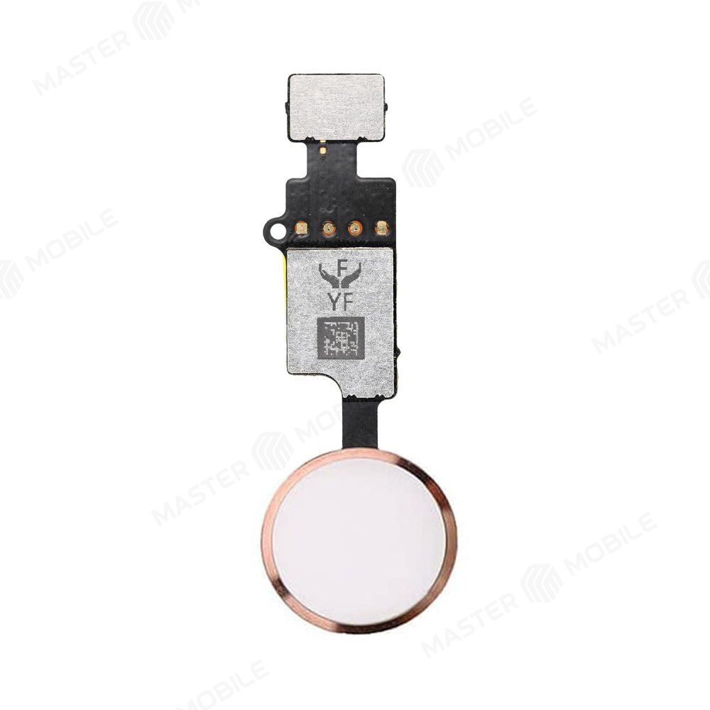 Кнопка (механизм) Home для Apple iPhone 7 / iPhone 7 Plus / iPhone 8 / iPhone 8 Plus (сенсорная) (в сборе) (розовый)