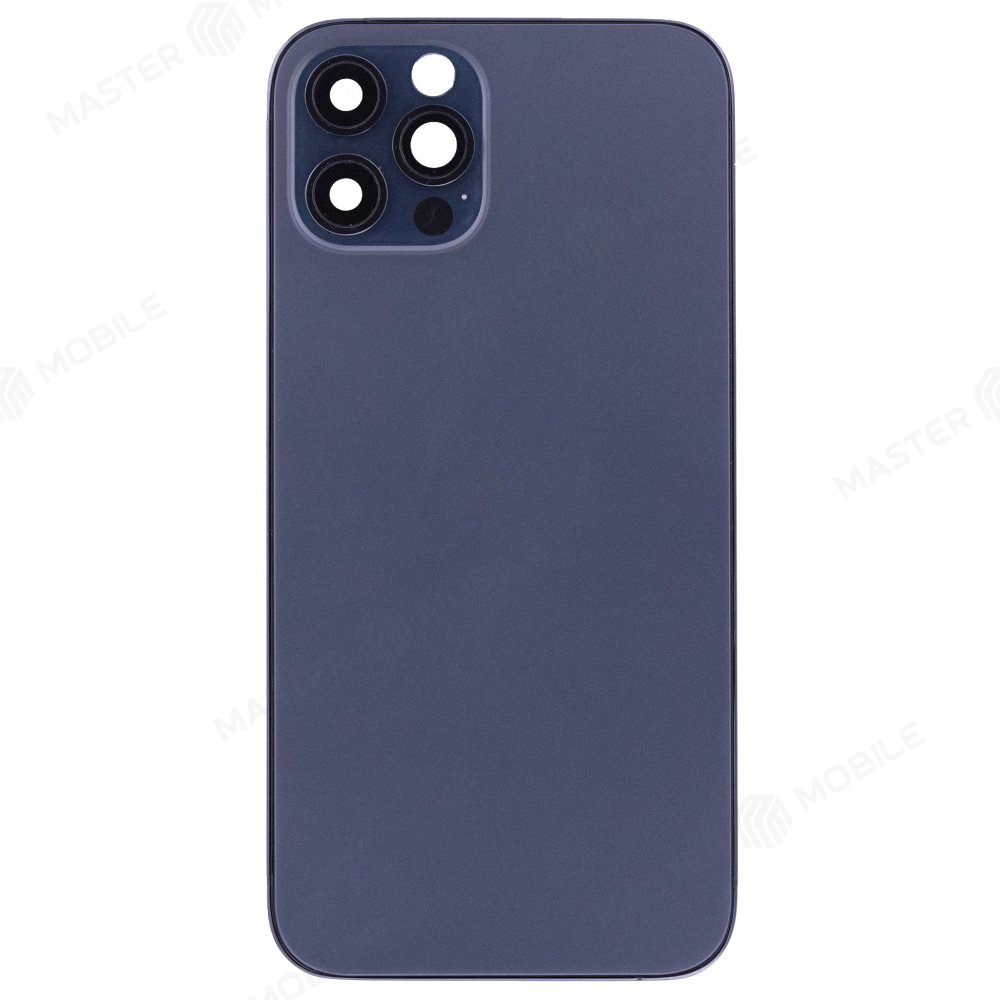 Корпус для Apple iPhone 12 Pro (синий) (Premium)