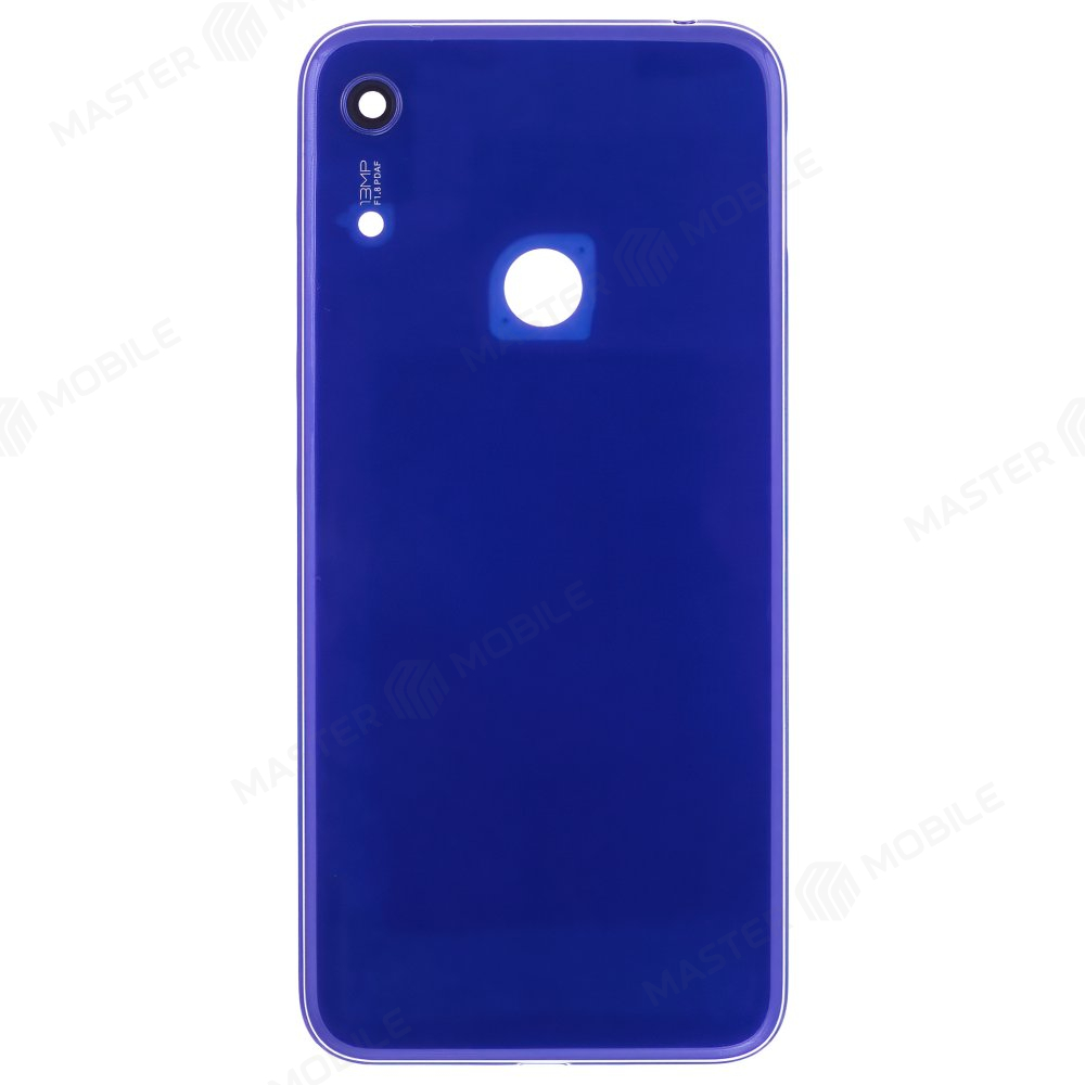 Задняя крышка для Huawei Honor 8A (JAT-LX1) / Honor 8A Pro (JAT-L41) (синий) (в сборе со стеклом камеры)