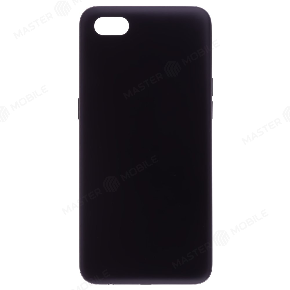 Задняя крышка для OPPO A1k (CPH1923) (черный) (в сборе со стеклом камеры)