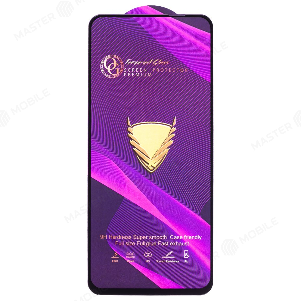 Защитное стекло OG Glass (3 в 1) для OPPO Reno 7 4G (CPH2363) (черный)