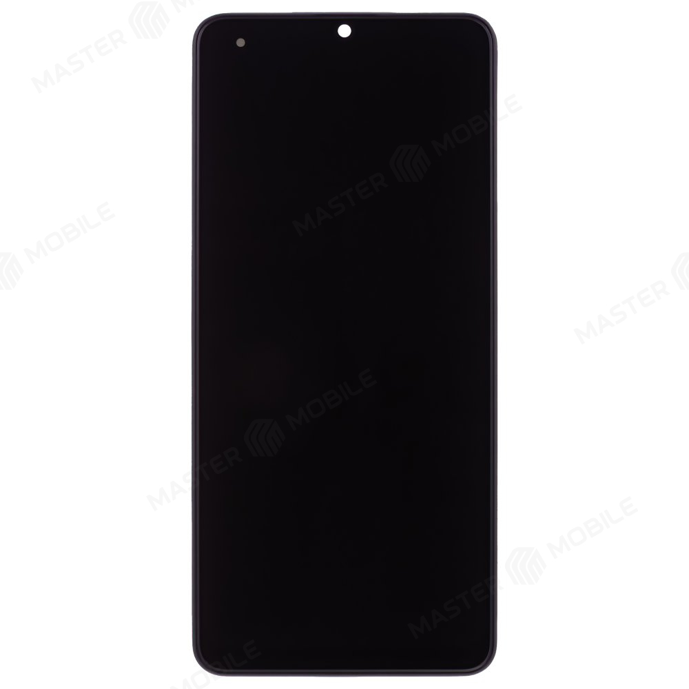 Дисплей для Samsung M325 Galaxy M32 + тачскрин (черный) (в рамке) (ORIG100)