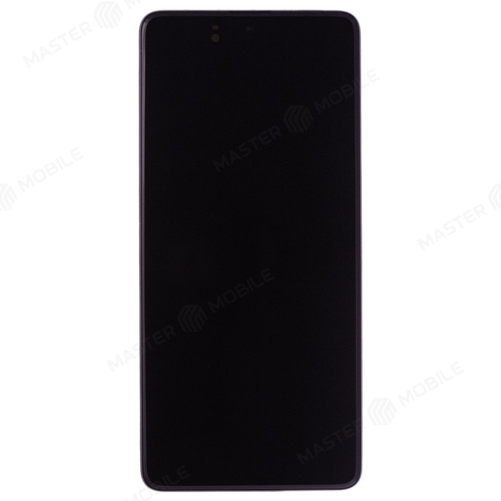 Дисплей для Samsung M515 Galaxy M51 + тачскрин (черный) (в рамке) (ORIG100)