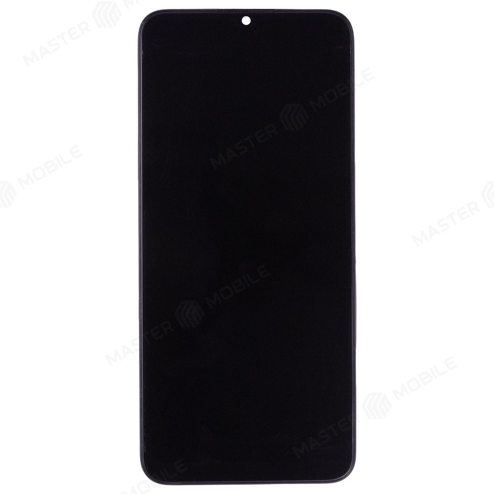Дисплей для Samsung A035 Galaxy A03 (в сборе с тачскрином) (черный) (в рамке) (COF)