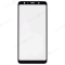 Стекло модуля для Samsung A750 Galaxy A7 (2018) + OCA (черный) (Premium) фото №1
