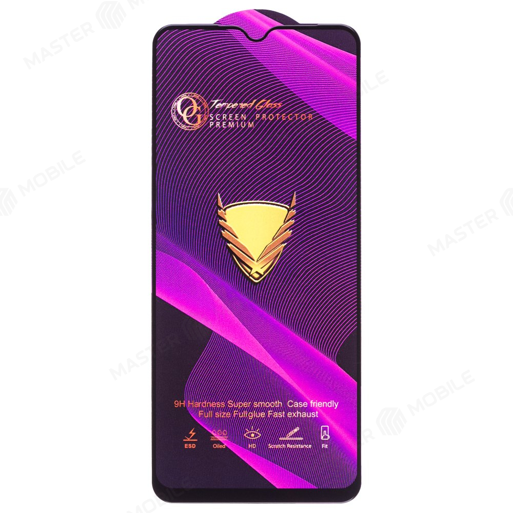 Защитное стекло OG Glass (3 в 1) для Xiaomi Redmi A3 (23129RN51X) / Redmi A3x (24048RN6CG) / Poco C61 (2312BPC51H) (черный)