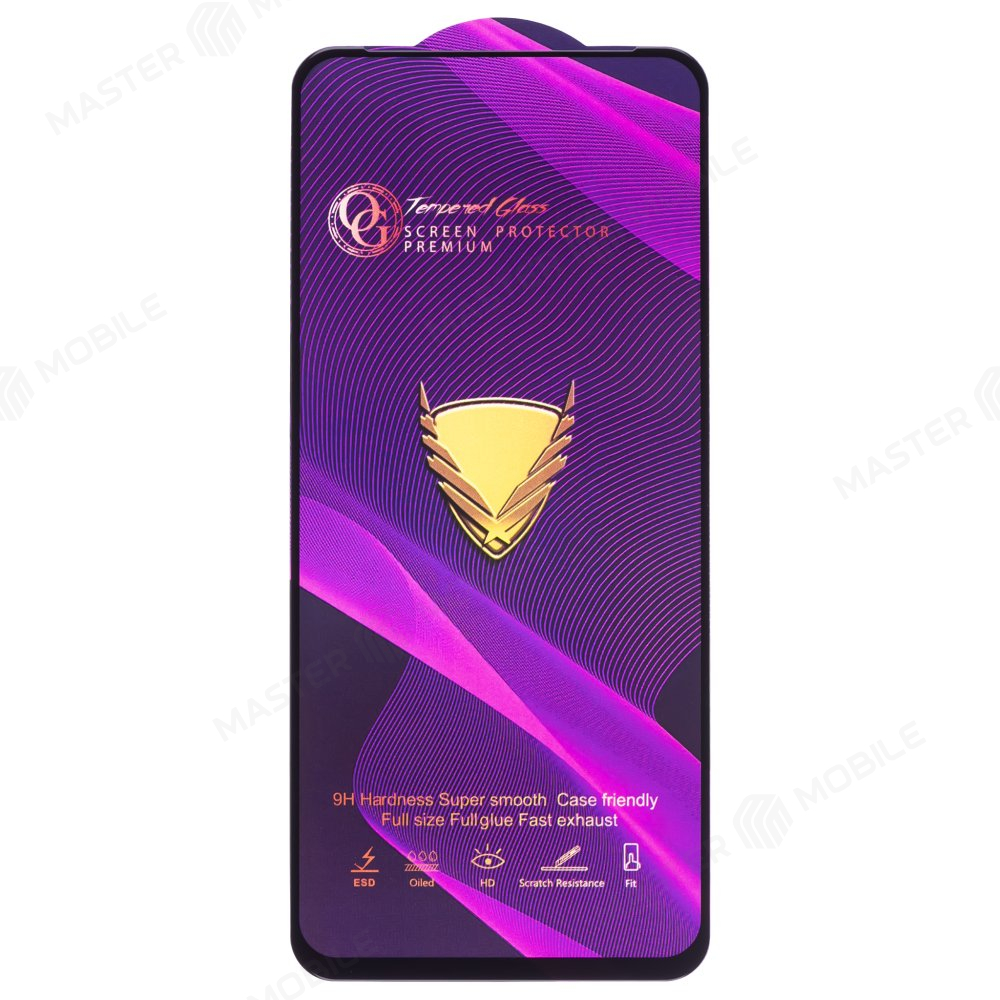 Защитное стекло OG Glass (3 в 1) для Infinix Smart 9 (X6532) (черный)