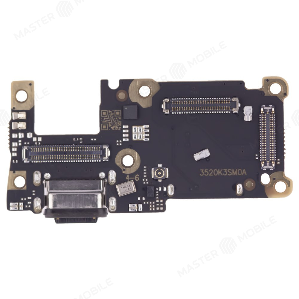 Нижняя плата для Xiaomi 11T (21081111RG) / 11T Pro (2107113SG) комп. + разъем зарядки + микрофон + разъем SIM