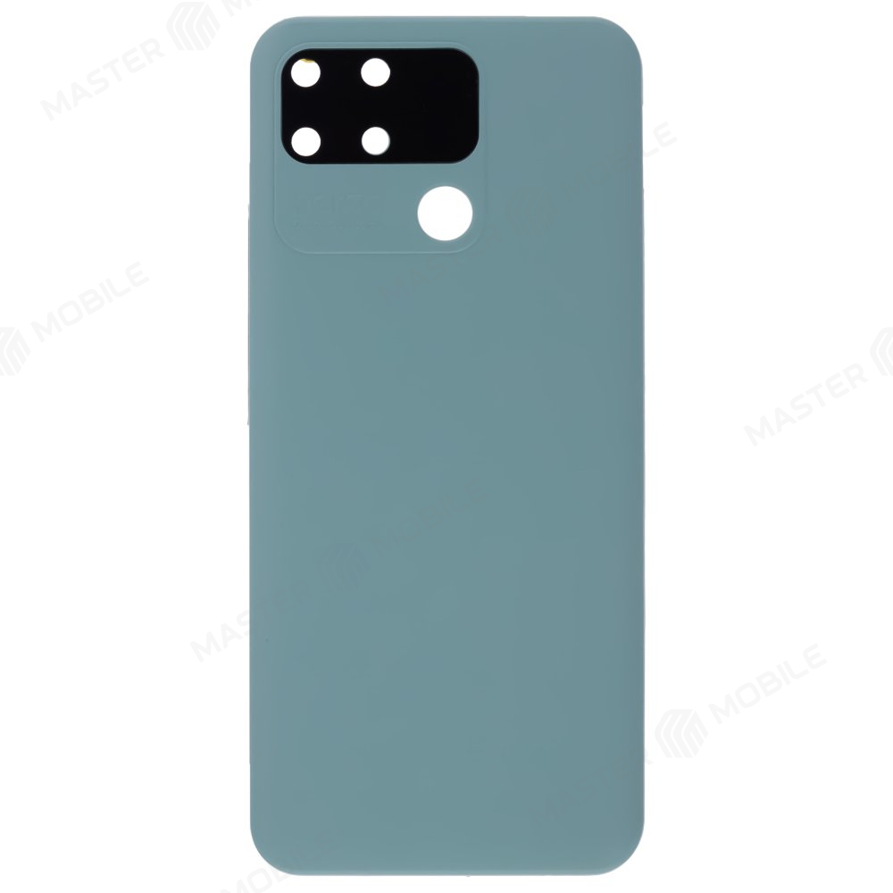 Задняя крышка для Realme Narzo 50A (RMX3430) (зеленый) (в сборе со стеклом камеры)