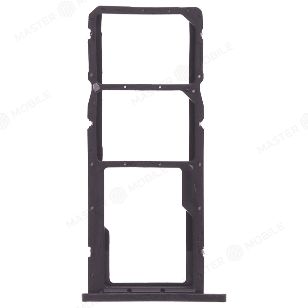 Держатель сим-карты для Huawei Y6 2019 (MRD-LX1F) / Y6s (JAT-LX1) (черный)