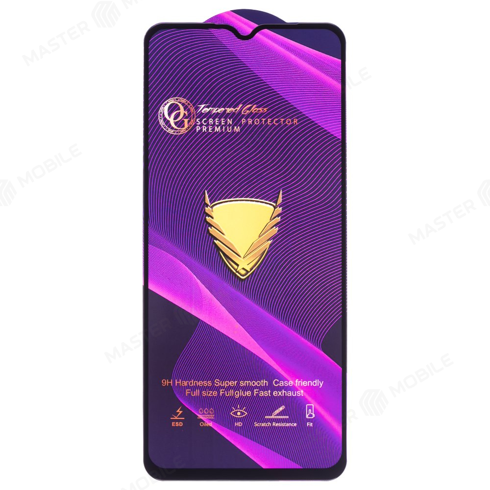 Защитное стекло OG Glass (3 в 1) для Realme C35 (RMX3511) (черный)