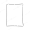 Рамка сенсорного экрана для Apple iPad 2 (A1395/A1396/A1397) / iPad 3 (A1416/A1430) / iPad 4 (A1458/A1459/A1460) (черный) фото №1