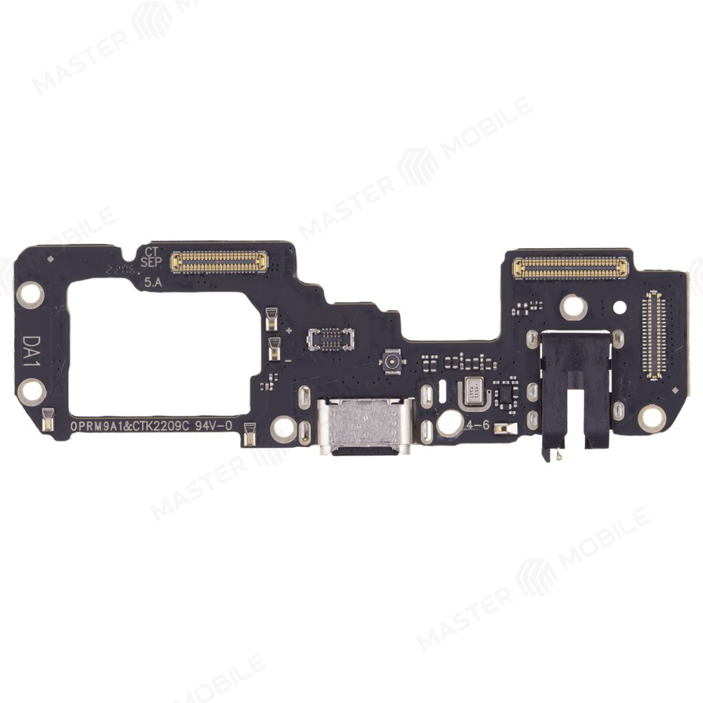 Нижняя плата для Realme 9 4G (RMX3521) / 9 Pro+ (RMX3393) с комп. + разъем зарядки + микрофон