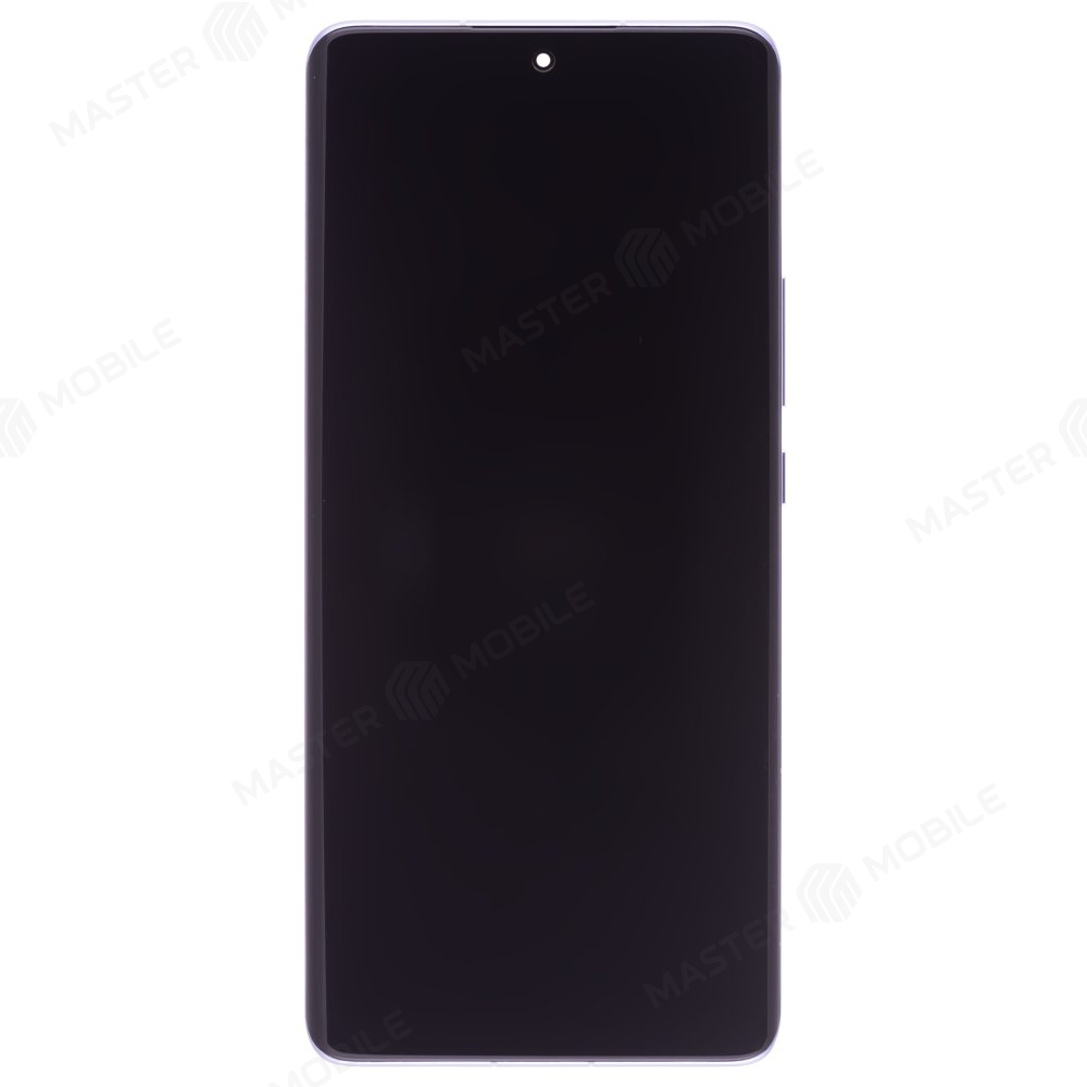 Дисплей для Xiaomi 12 Pro (2201122G) (в сборе с тачскрином) (голубой) (в рамке) (ORIG100) (SP)