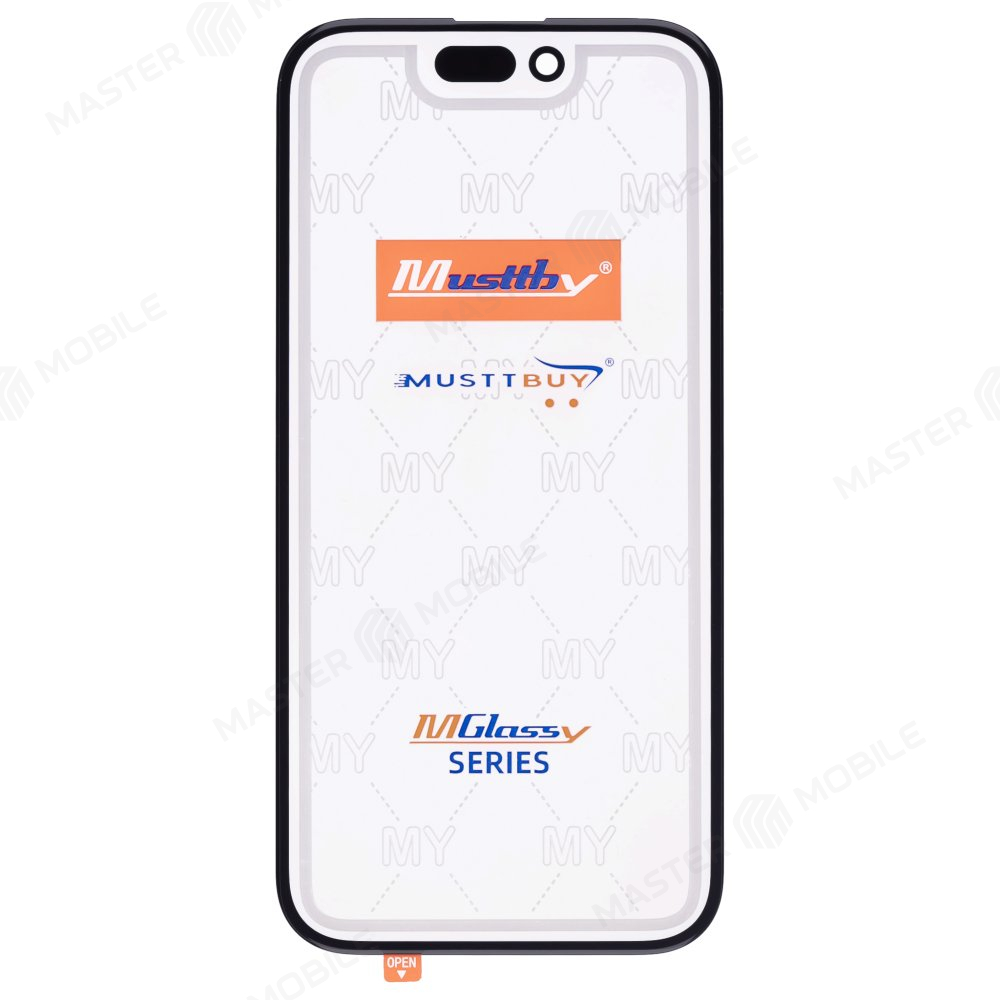 Стекло модуля для Apple iPhone 15 + OCA (Musttby)