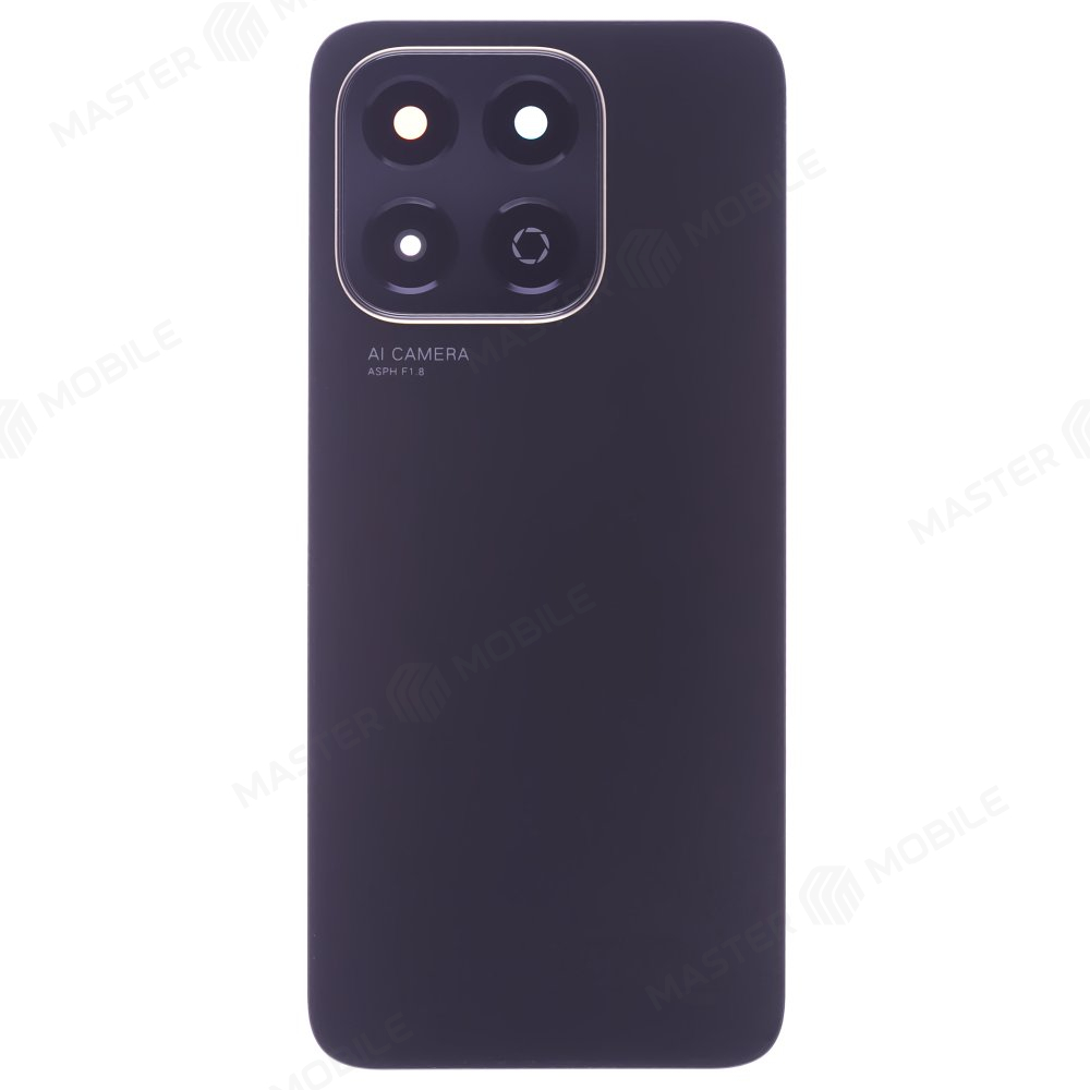Задняя крышка для Huawei Honor X6b (JDY-LX1) (черный) (в сборе со стеклом камеры)