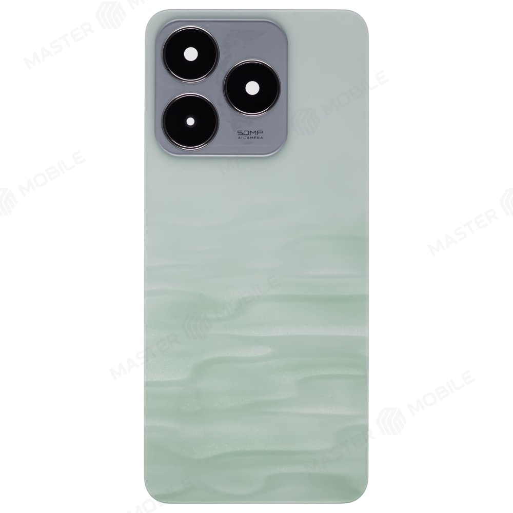 Задняя крышка для Realme C63 4G (RMX3939) (зеленый) (в сборе со стеклом камеры)
