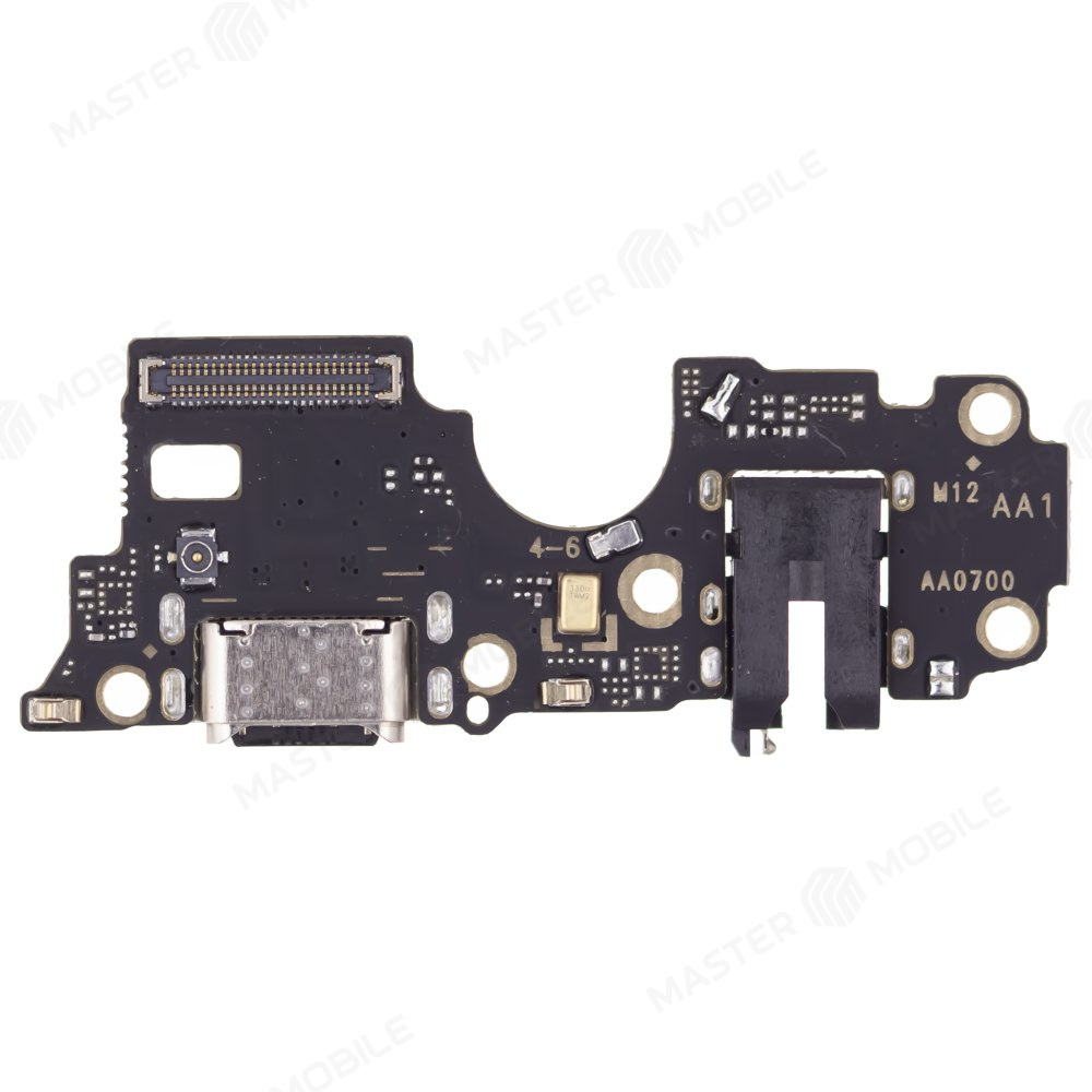 Нижняя плата для OPPO A16 (CPH2269) / OPPO A54 4G (CPH2239) с комп. + разъем зарядки + микрофон