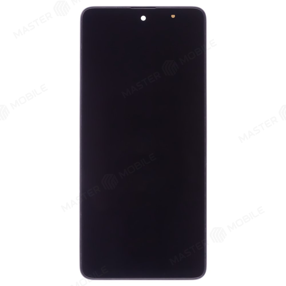 Дисплей для Samsung M317 Galaxy M31s + тачскрин (черный) (в рамке) (OLED)
