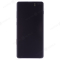 Дисплей для Samsung G975 Galaxy S10+ + тачскрин (серебристый) (в рамке) (ORIG100) фото №1