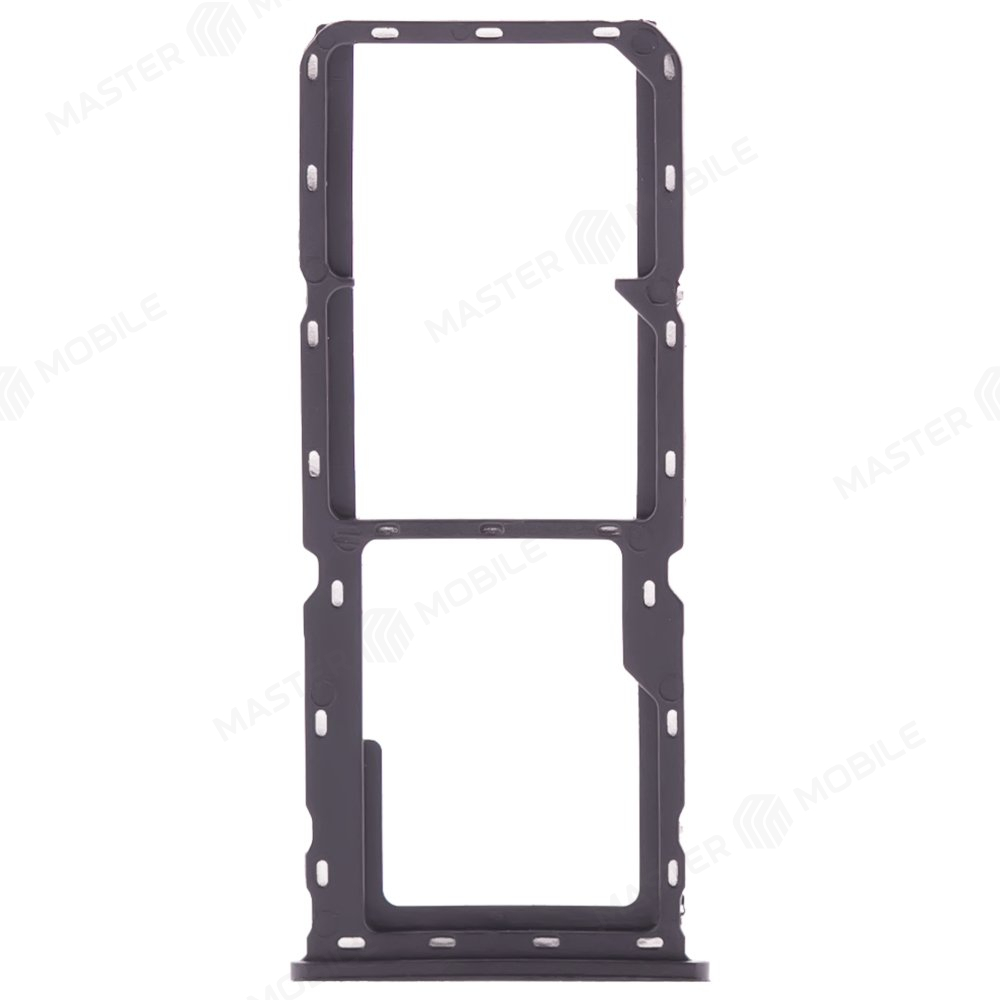 Держатель сим-карты для Realme 9 4G (RMX3521) (черный)