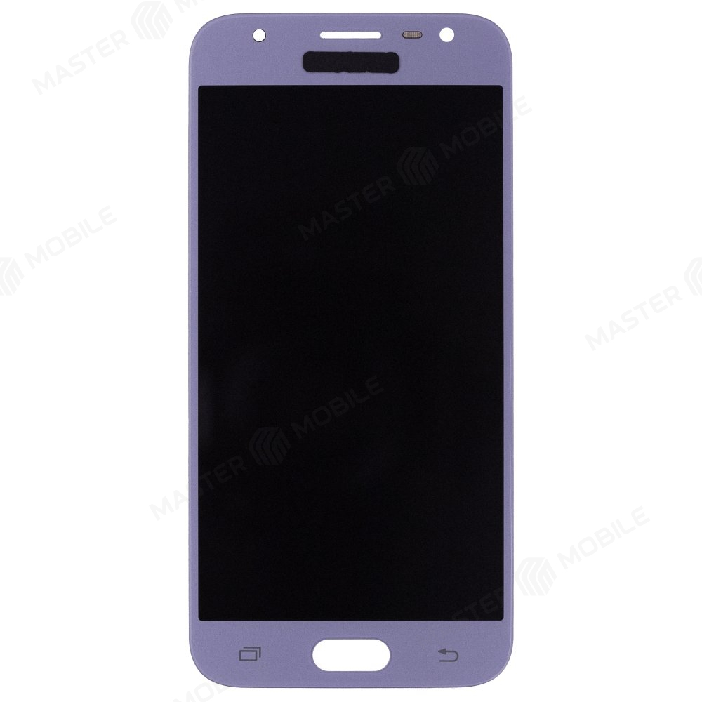 Дисплей для Samsung J330 Galaxy J3 (2017) (в сборе с тачскрином) (синий) (COF)