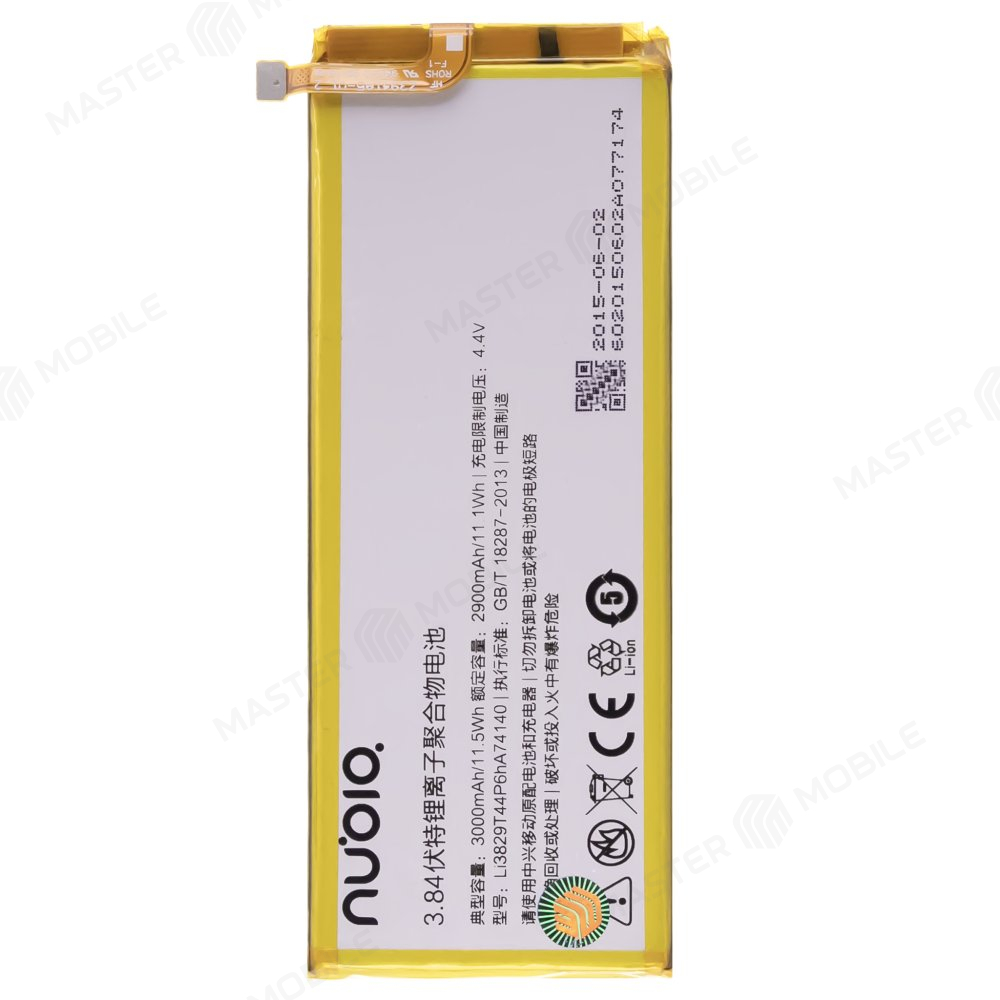 Аккумулятор для ZTE Nubia Z9 Mini / Nubia Z9 Max / Nubia Z9 Plus (Li3829T44P6hA74140)